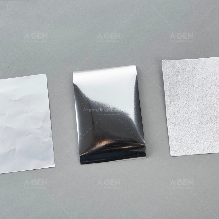 封板膜，适用于深孔板、PCR，光面金属膜，进口，可穿刺，127*78mm