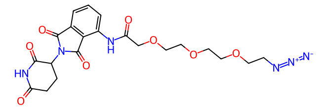 Pomalidomide-PEG3-azide